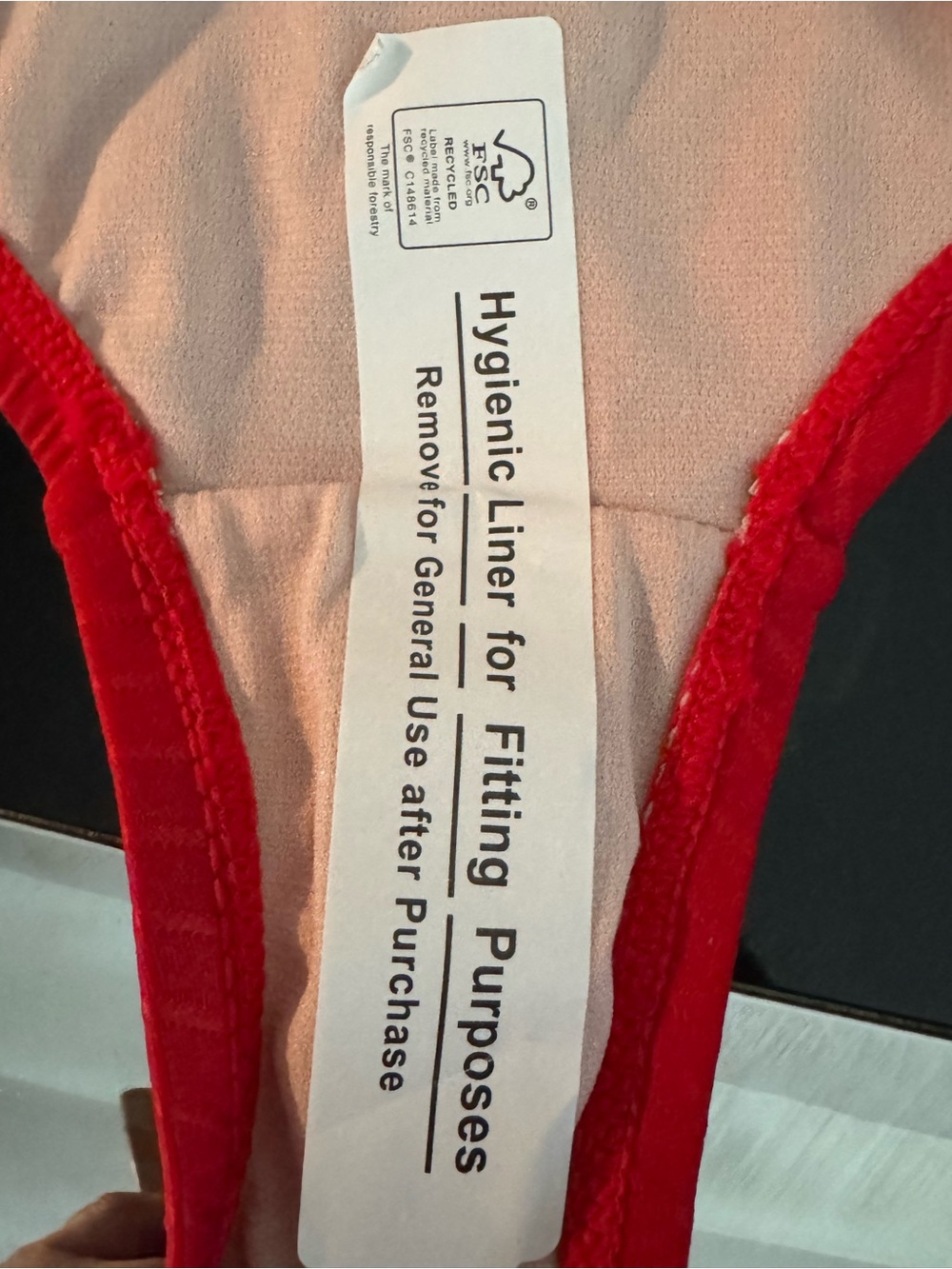 Mynah Red Textured Bikini Bottom XXL NWT - Picture 7 of 7